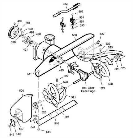 27 inch craftsman snowblower parts diagram