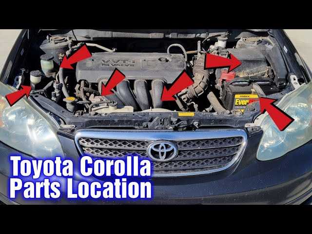 2004 toyota camry engine parts diagram