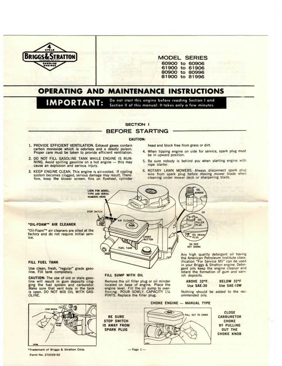 parts diagram for briggs and stratton engine