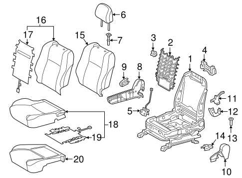 2019 toyota tacoma parts diagram