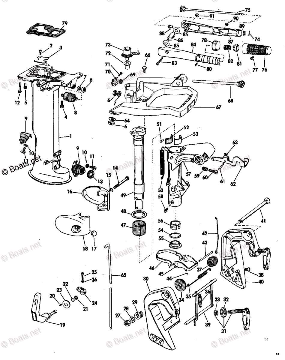 lower unit parts diagram