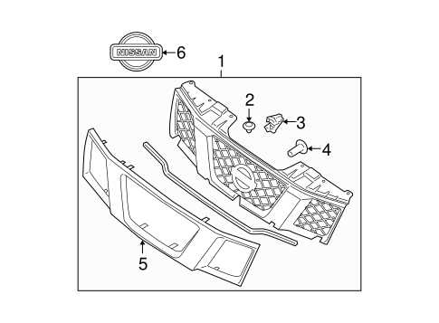 2012 nissan pathfinder parts diagram