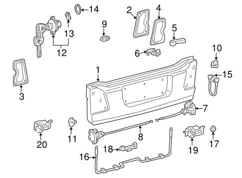 lexus lx470 parts diagram
