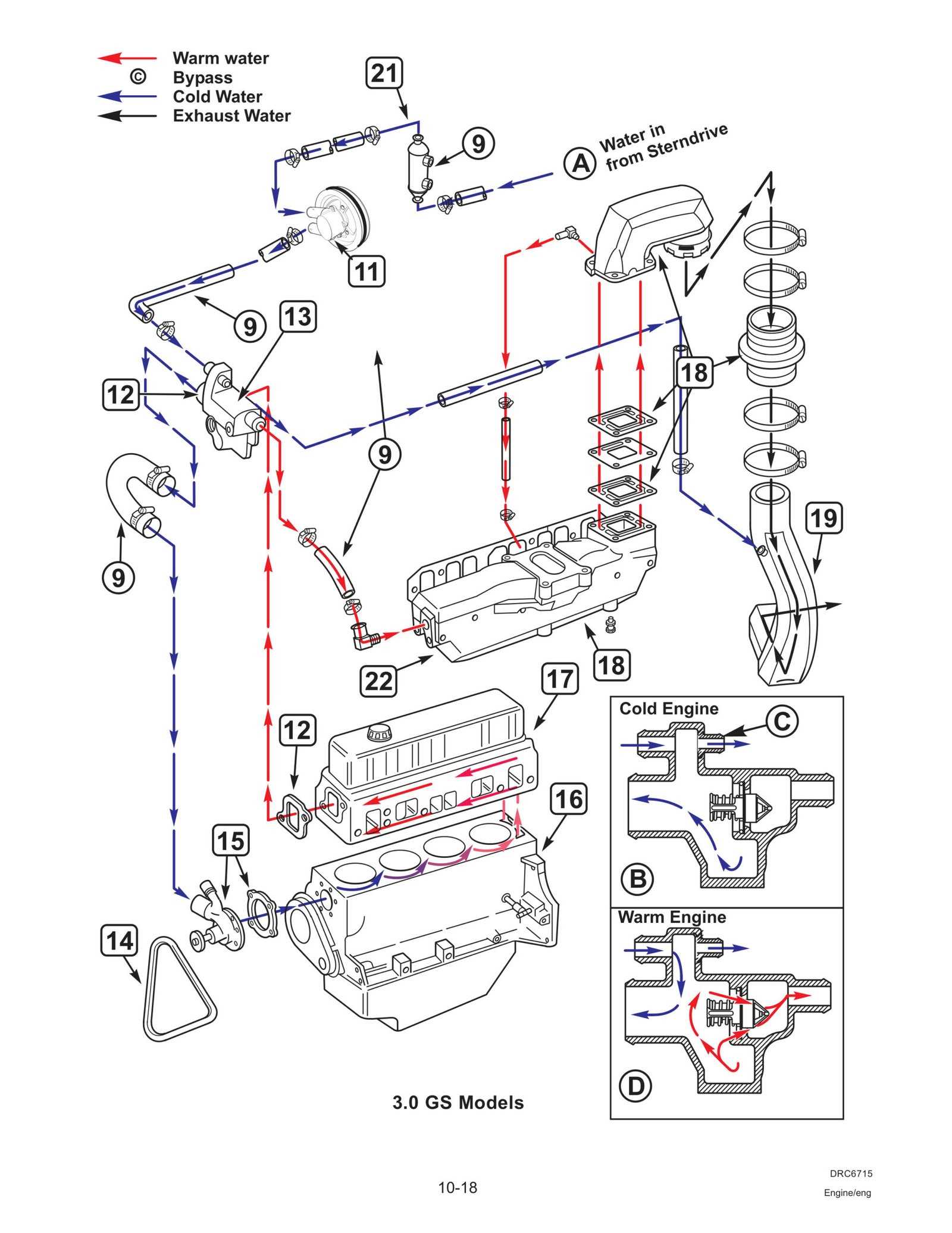 volvo penta marine parts diagram