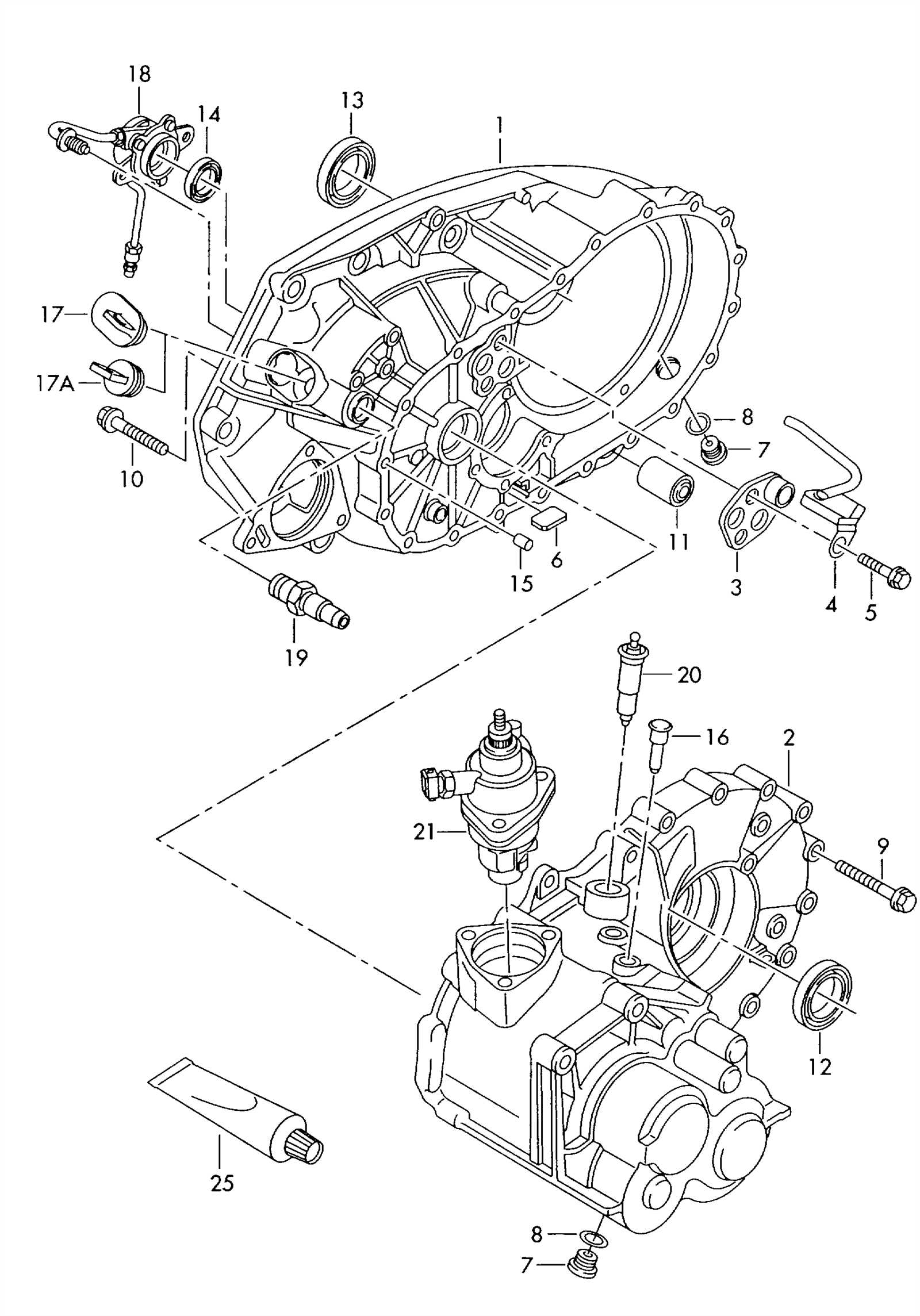 vw t4 parts diagrams