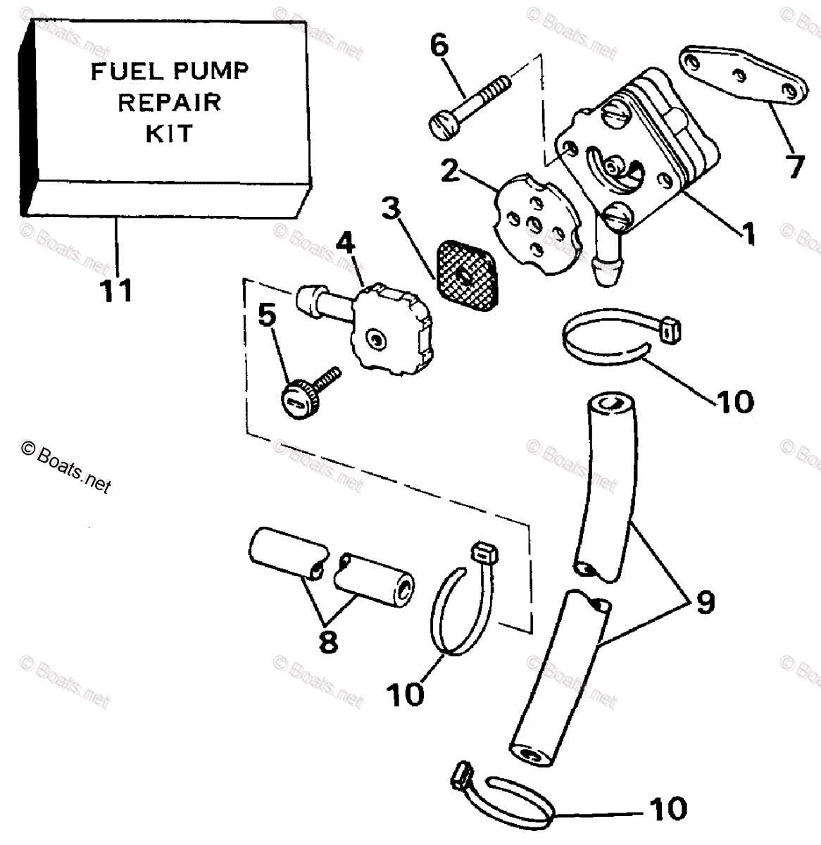 9.9 evinrude parts diagram