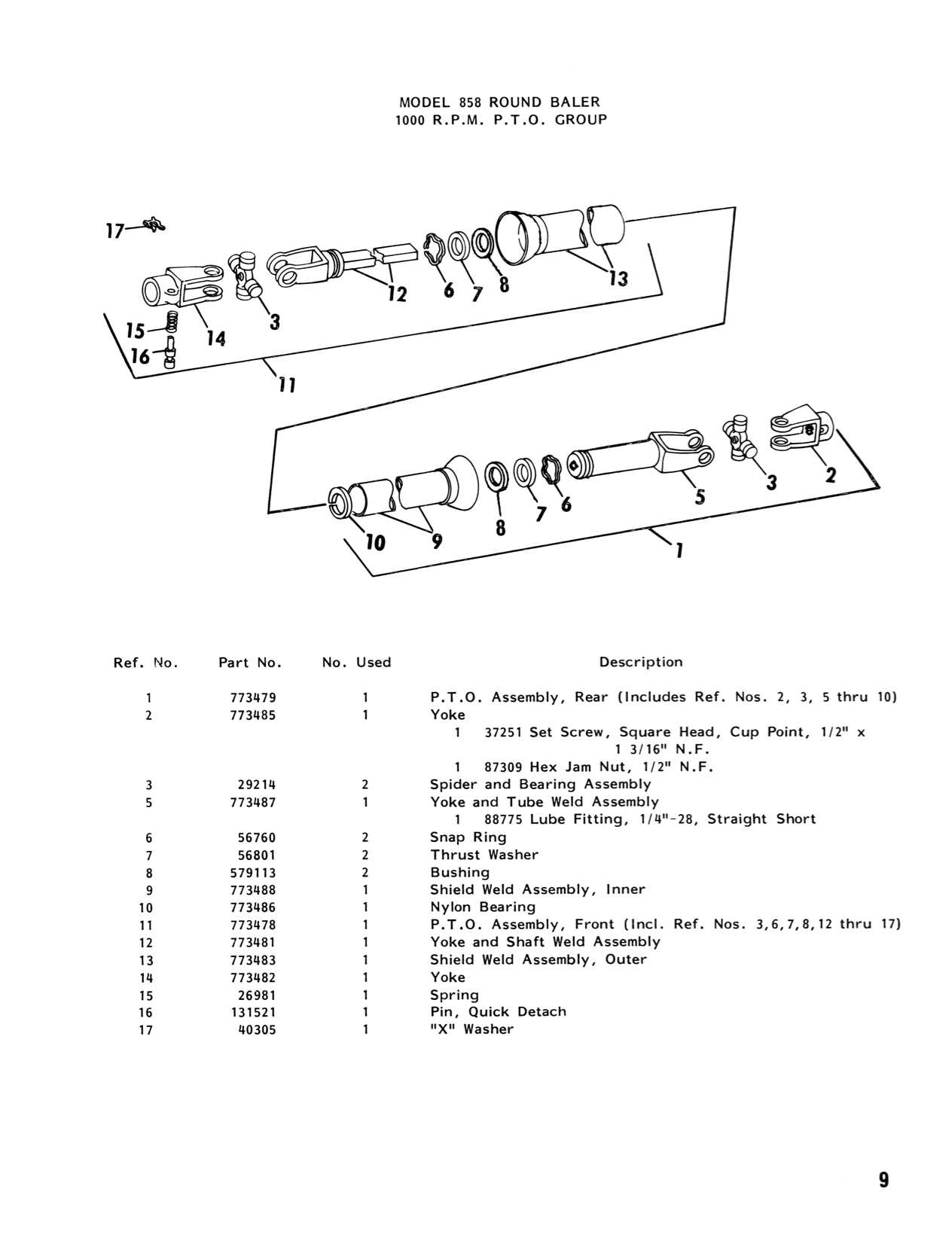 new holland 855 round baler parts diagram