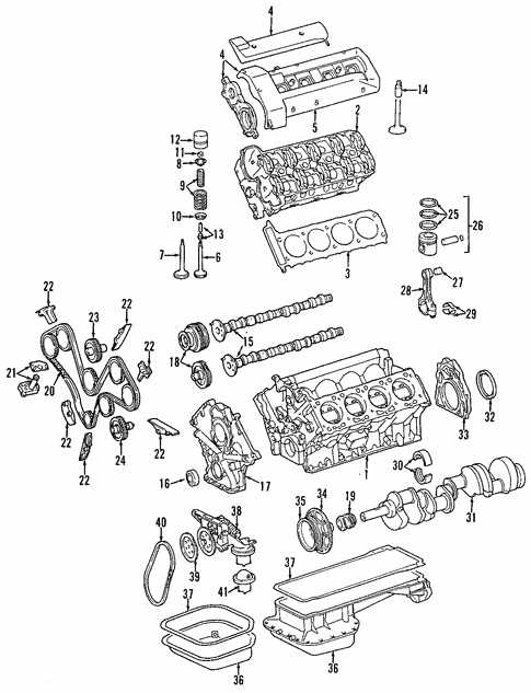 mercedes sl500 parts diagram