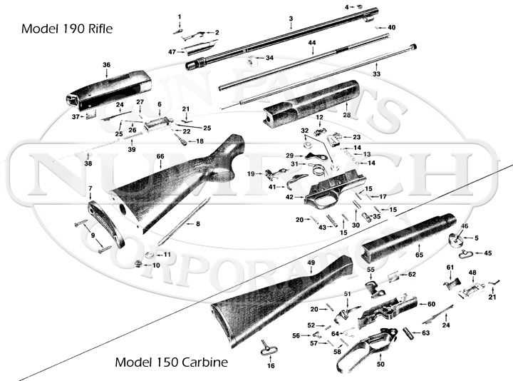 winchester model 1897 parts diagram