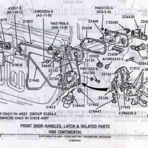 car door diagram parts