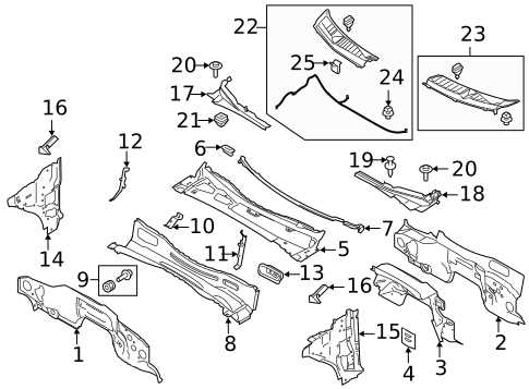 2021 ford f150 front bumper parts diagram