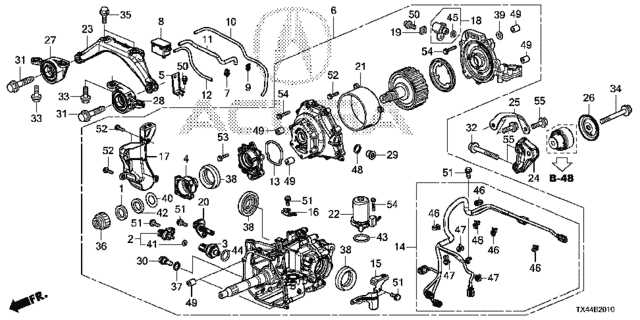 acura rdx parts diagram