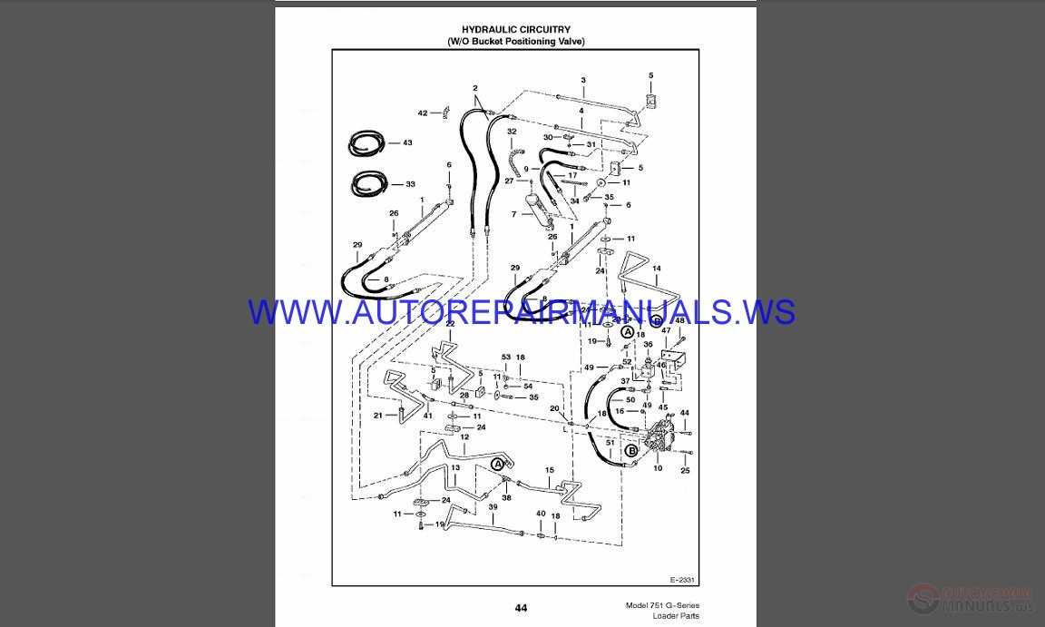 bobcat 751 parts diagram