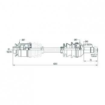 arctic cat 250 parts diagram