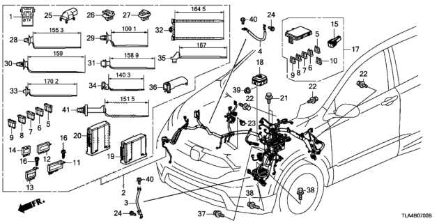 2020 ford escape parts diagram