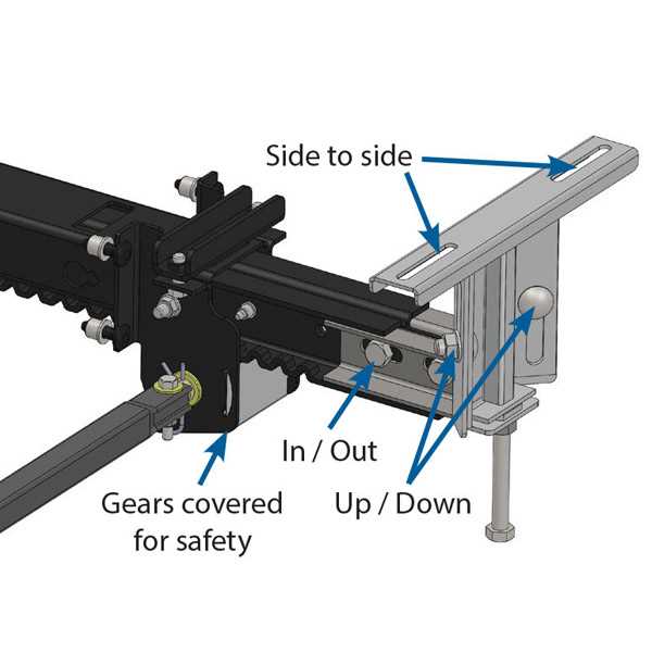 camper slide out parts diagram