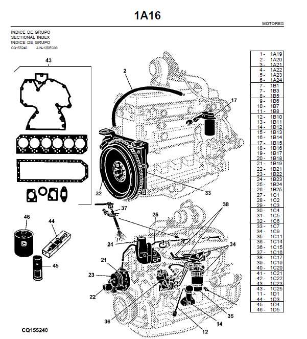 john deere 185 parts diagram