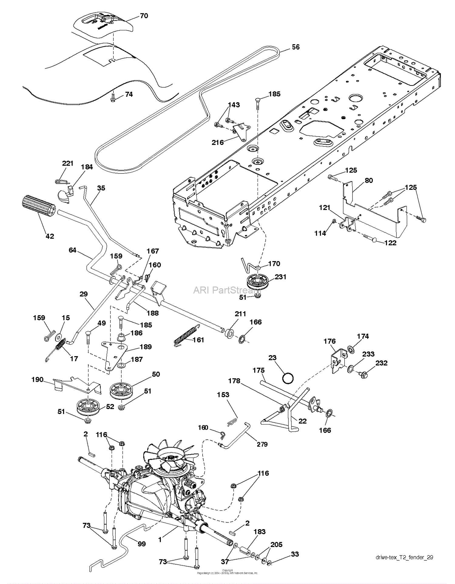 yth2042 parts diagram