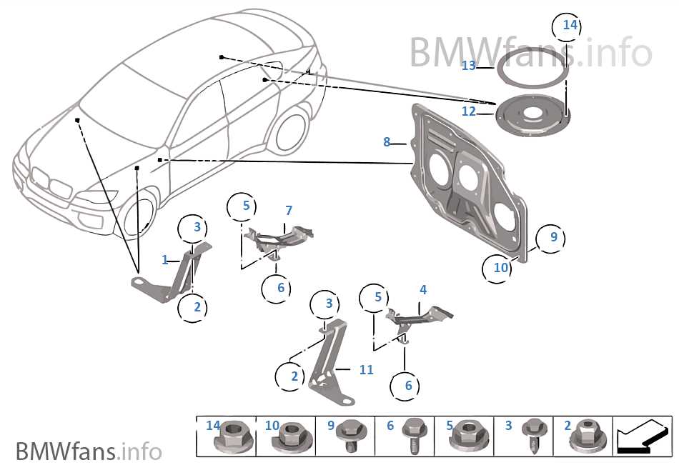 bmw body parts diagram