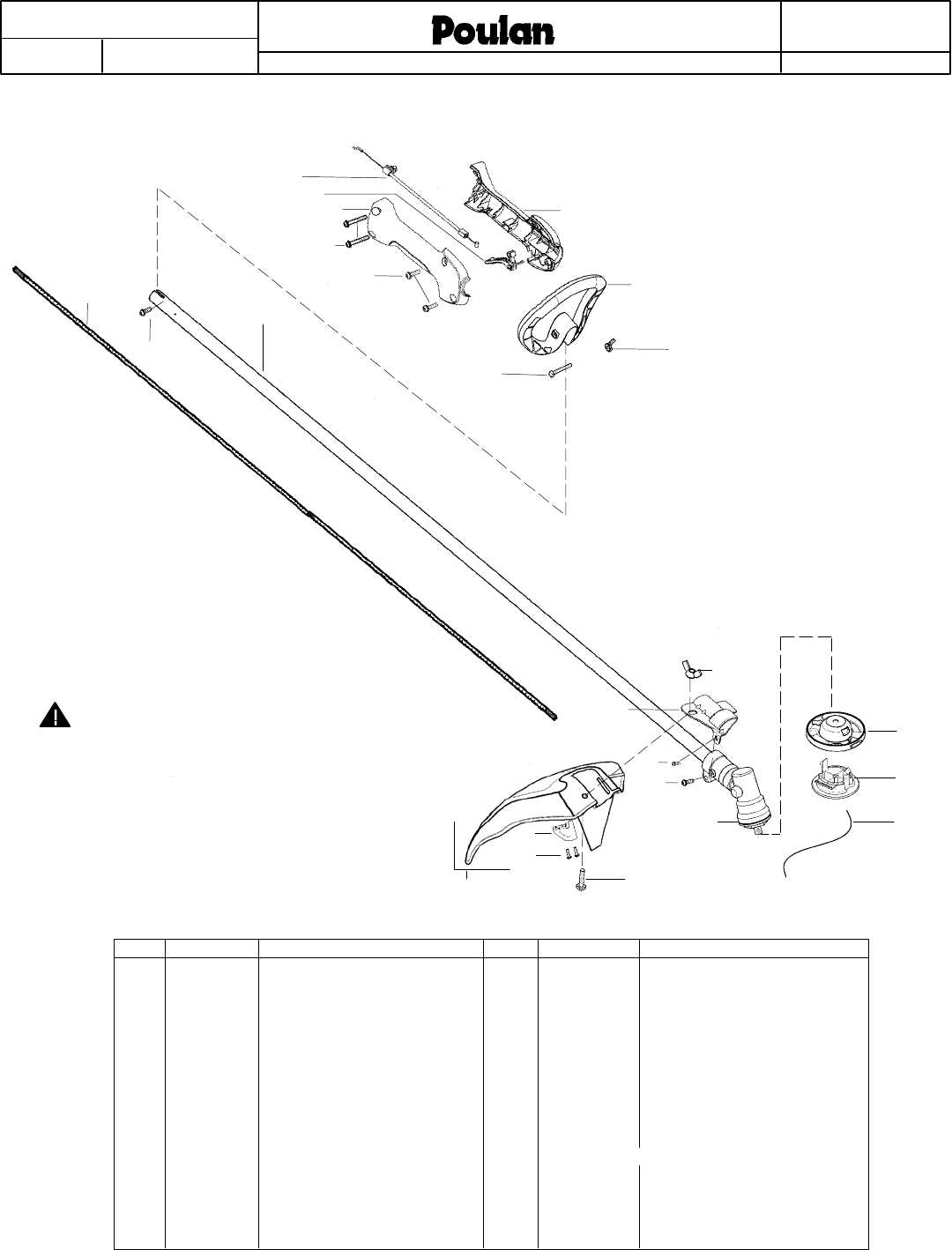 gas weed eater parts diagram