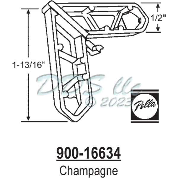 pella window parts diagram